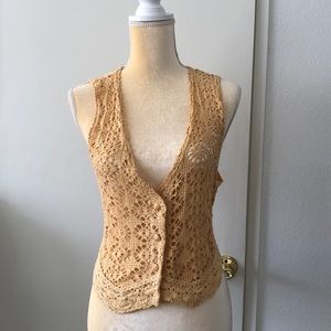 Lajate Vintage 90s Crochet Vest